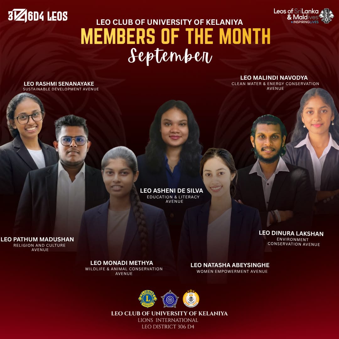 Member of the Month Flyer
